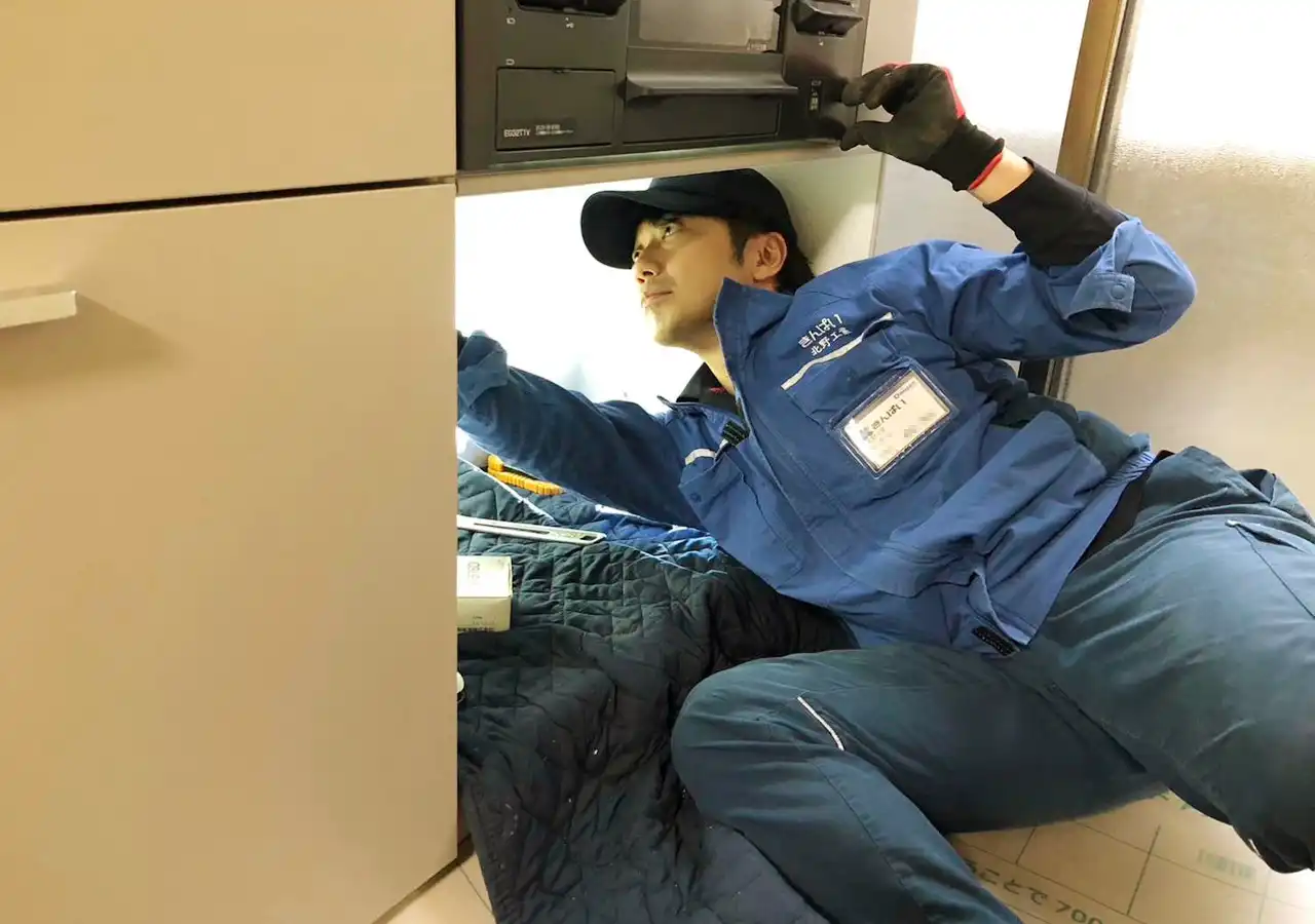 保全・保安班の作業1