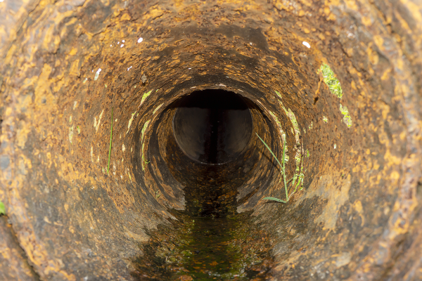 給排水管の老朽化に伴う錆、赤水の例3