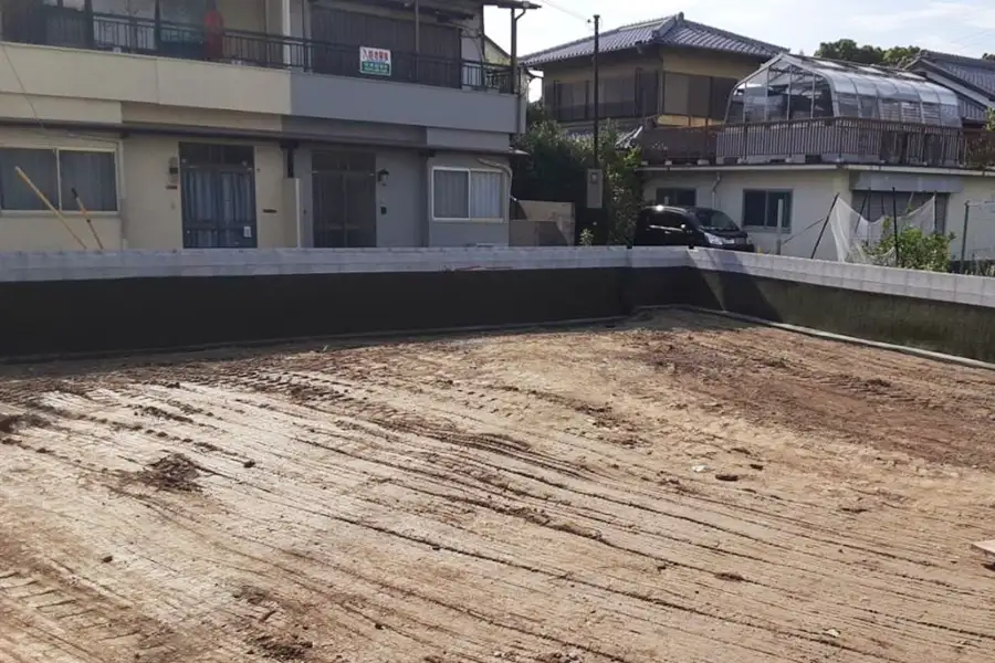 宅地等造成工事の様子